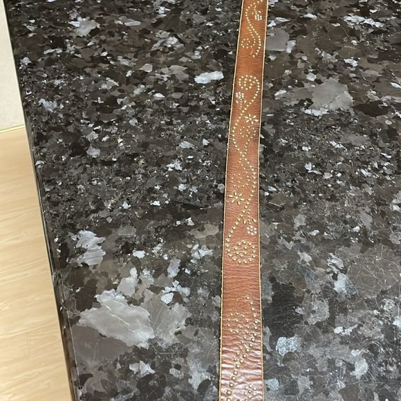 A & F embellished brown belt main image 6